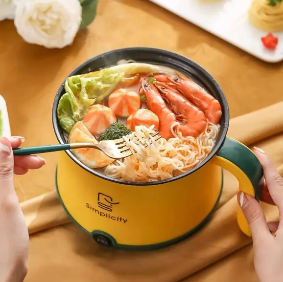 Simplicity Double Layer Cooker 1.8L Nonstick Multifunction Hot Pot